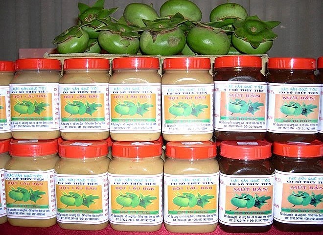 Những sản phẩm chế biến sâu từ trái bần.