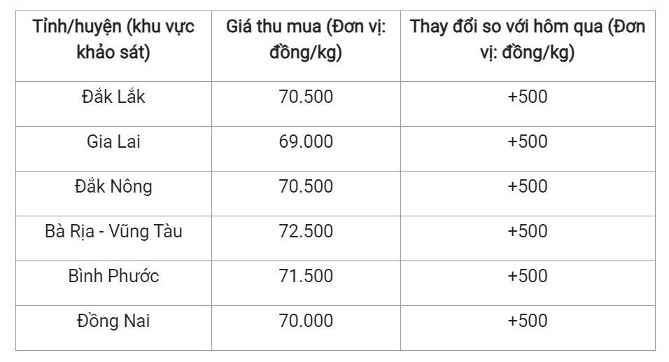 Giá nông sản hôm nay (31/8), cập nhật giá hồ tiêu trong nước.
