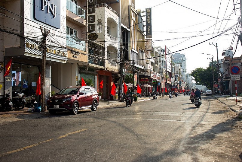 Đà Nẵng ngập sắc cờ đỏ trong dịp lễ Quốc khánh