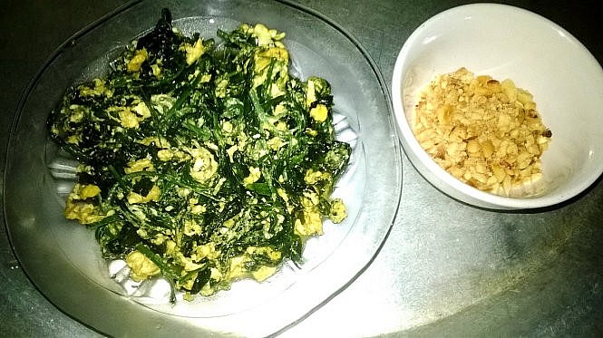 Món rau đắng cảy xào trứng gà đậm đà bổ dưỡng Món rau đắng cảy xào trứng gà đậm đà bổ dưỡng