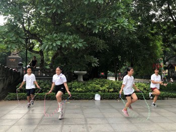 Nhảy dây nghệ thuật đường phố nâng cao sức khỏe và tinh thần