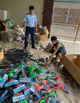 Nghệ An: Xử phạt 1 hộ kinh doanh buôn bán đồ chơi không rõ nguồn gốc xuất xứ