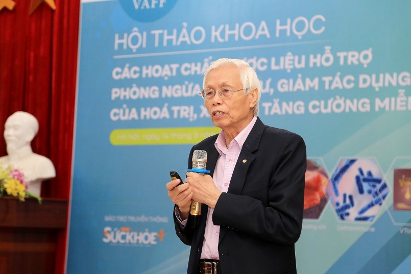 Phòng ngừa ung thư, giảm tác dụng phụ của hóa trị, xạ trị và tăng cường miễn dịch bằng các hoạt chất, dược liệu