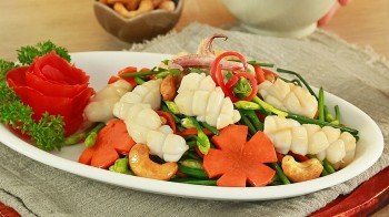 Gỏi hạt điều - món ngon độc đáo chỉ có ở Bình Phước