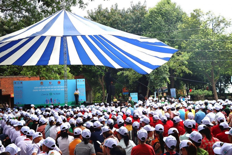 Bắc Ninh phát động chiến dịch chung tay hành động làm cho thế giới sạch hơn