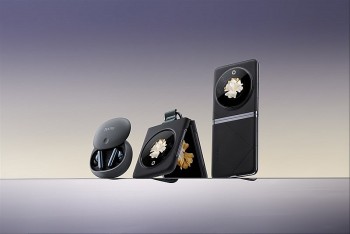 Điện thoại màn hình gập Tecno Phantom V Flip chính thức ra mắt