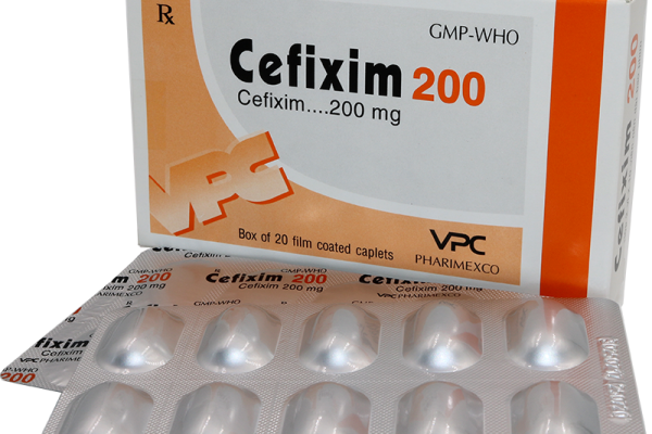 Mẫu thuốc Cefixim 200 Mẫu thuốc Cefixim 200