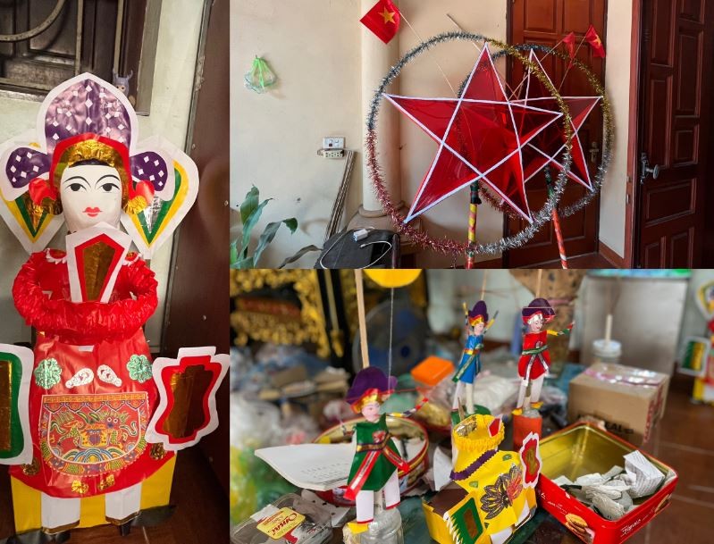 Nghệ nhân nặng lòng giữ nghề làm đồ chơi trung thu truyền thống