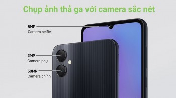 Điện thoại giá rẻ Galaxy A05 của Samsung đã chính thức ra mắt