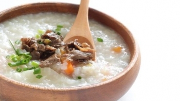 5 món cháo giải cảm cho những ngày thời tiết ẩm ương