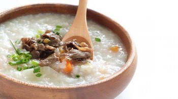 5 món cháo giải cảm cho những ngày thời tiết ẩm ương