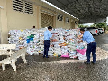 Bình Thuận: Phát hiện xe ô tô vận chuyển 29 tấn khoáng sản không rõ nguồn gốc