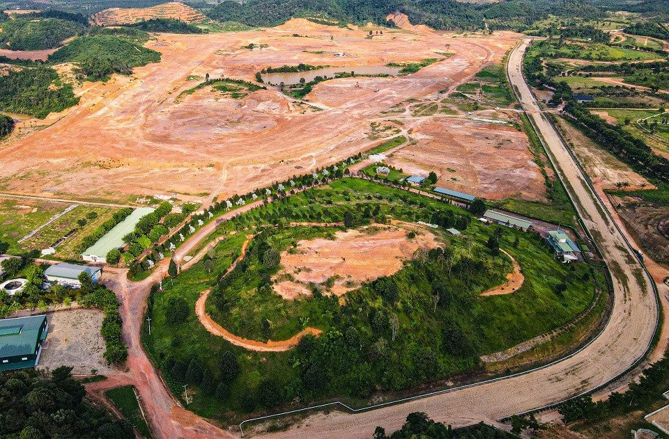 Dự án trường đua ngựa của Công ty Cổ phần Thiên Mã – Madagui (Ảnh: Khánh Phúc). Dự án trường đua ngựa của Công ty Cổ phần Thiên Mã – Madagui (Ảnh: Khánh Phúc).