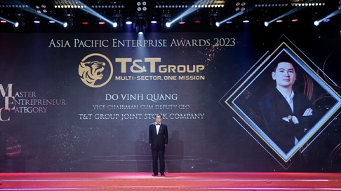 Phó Chủ tịch T&T Group Đỗ Vinh Quang nhận giải Doanh nhân xuất sắc Châu Á 2023