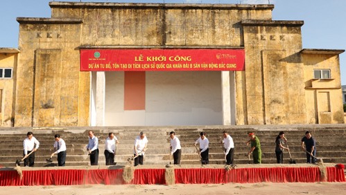 T&T Group tài trợ 15 tỷ đồng tu bổ, tôn tạo di tích cấp quốc gia Khán đài B sân vận động Bắc Giang