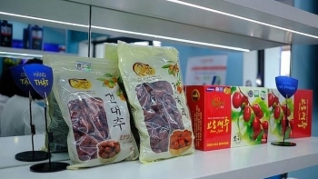 Táo đỏ Hàn Quốc đựng trong hộp giấy đa phần là giả mạo nhãn hiệu