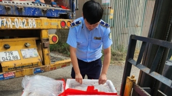 Thanh Hóa: Ngăn chặn phương tiện vận chuyển 4,5 tấn cá khoai chứa chất foocmon