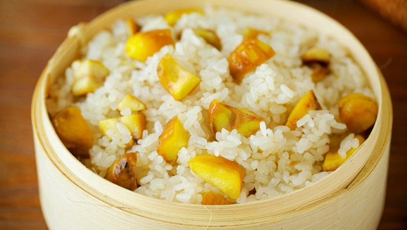 Thơm bùi xôi hạt dẻ xứ Lạng