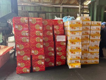 TP.HCM: Tiêu hủy lượng lớn hàng hóa giảo mạo nhãn hiệu và không rõ nguồn gốc