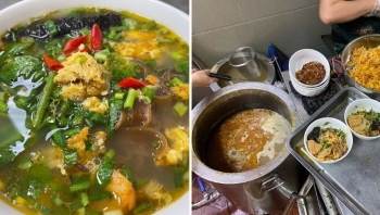 Về Hải Phòng thưởng thức bánh đa cua bề bề thâm niên 40 năm