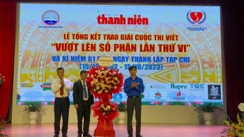 Trao giải cuộc thi viết 'Vượt lên số phận' lần VI và kỷ niệm 61 năm thành lập Tạp chí Thanh niên