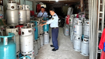 Tiền Giang: Xử phạt 15 cơ sở kinh doanh LPG vi phạm