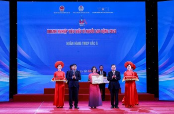 BAC A BANK được vinh danh “doanh nghiệp tiêu biểu vì người lao động năm 2023”