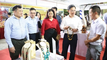 Hà Nội: Khai mạc Triển lãm các sản phẩm hàng thủ công mỹ nghệ mới, sáng tạo tại huyện Thường Tín