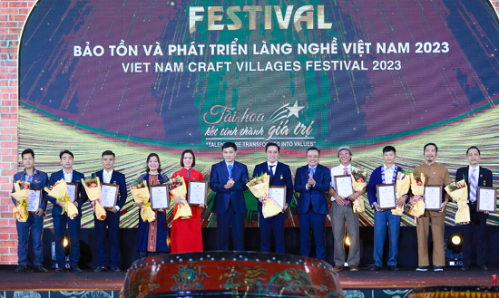 Ấn tượng chương trình khai mạc Festival làng nghề Việt Nam năm 2023