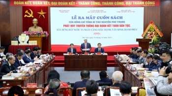 Ra mắt cuốn sách của Tổng Bí thư Nguyễn Phú Trọng về phát huy truyền thống đại đoàn kết