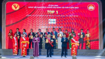 Trang sức 24K của DOJI lọt Top 1 được yêu thích năm