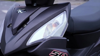 Kymco Visar S 50cc: Xe máy số thể thao, cá tính, tiết kiệm nhiên liệu