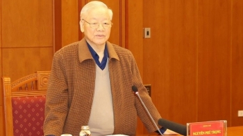 Tổng Bí thư Nguyễn Phú Trọng chủ trì cuộc họp về phòng, chống tham nhũng, tiêu cực