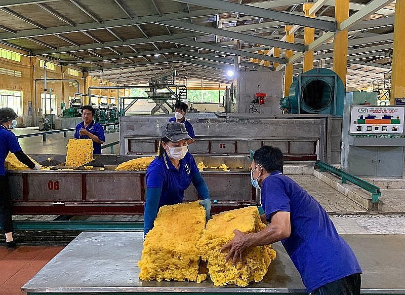 Trung Quốc chi 1,75 triệu USD nhập khẩu cao su Việt Nam