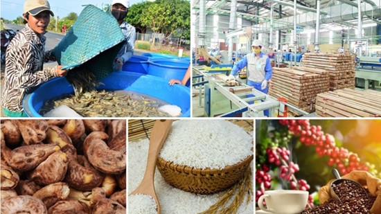 6 nhóm sản phẩm đạt giá trị xuất khẩu trên 3 tỷ USD