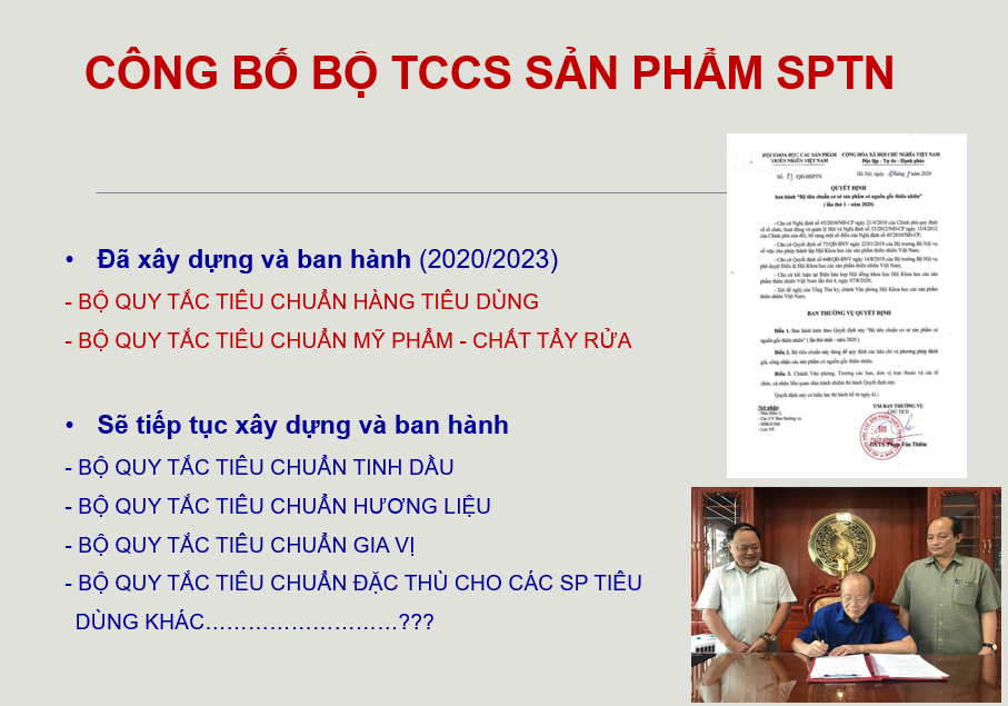 “Nghiên cứu, phát triển các sản phẩm tự nhiên và ứng dụng công nghệ sinh học trong lĩnh vực nông – lâm – thủy sản và chăm sóc sức khỏe cộng đồng ”