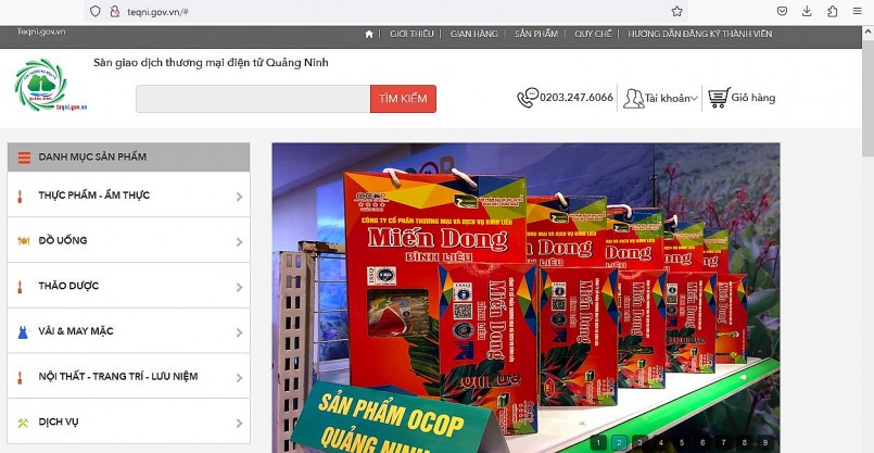 Quảng Ninh triển khai nhiều giải pháp nhằm quảng bá sản phẩm OCOP vươn xa