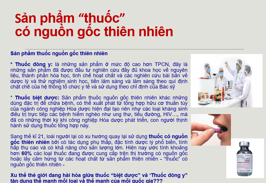 “Nghiên cứu, phát triển các sản phẩm tự nhiên và ứng dụng công nghệ sinh học trong lĩnh vực nông – lâm – thủy sản và chăm sóc sức khỏe cộng đồng ”