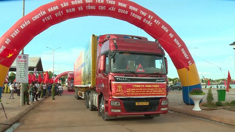 Xuất khẩu sầu riêng chính ngạch sang Trung Quốc. Xuất khẩu sầu riêng chính ngạch sang Trung Quốc.