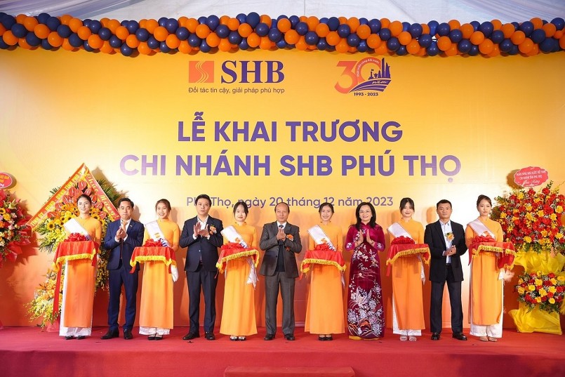 SHB mở mới liên tiếp 2 Chi nhánh, thâm nhập sâu rộng thị trường tài chính Đông Bắc Bộ