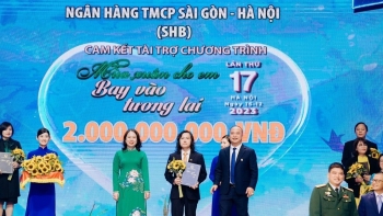 SHB ủng hộ 2 tỷ đồng góp phần mang “mùa xuân cho em” dịp Tết Nhâm Nhìn