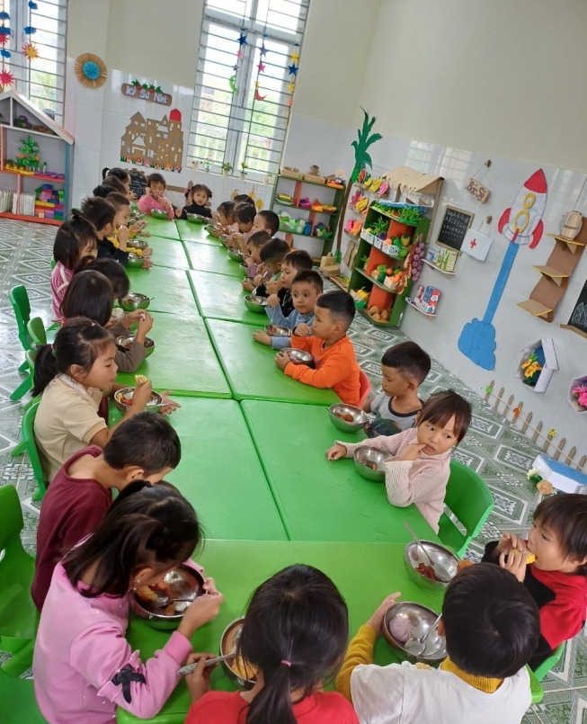 Hà Tĩnh: Trường mầm non Thịnh Lộc nâng cao chất lượng chăm sóc, giáo dục trẻ Hà Tĩnh: Trường mầm non Thịnh Lộc nâng cao chất lượng chăm sóc, giáo dục trẻ