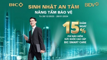 BIC giảm 15% phí bảo hiểm sức khỏe cao cấp BIC Smart Care  nhân kỷ niệm 18 năm thành lập