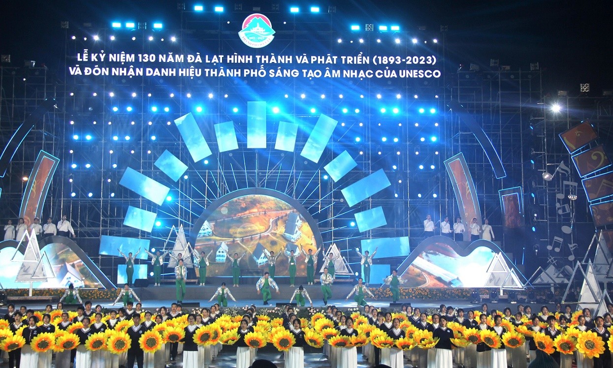 Tổ chức Lễ kỷ niệm 130 năm Đà Lạt hình thành và phát triển (1893-2023), đón nhận thành phố sáng tạo âm nhạc của UNESCO