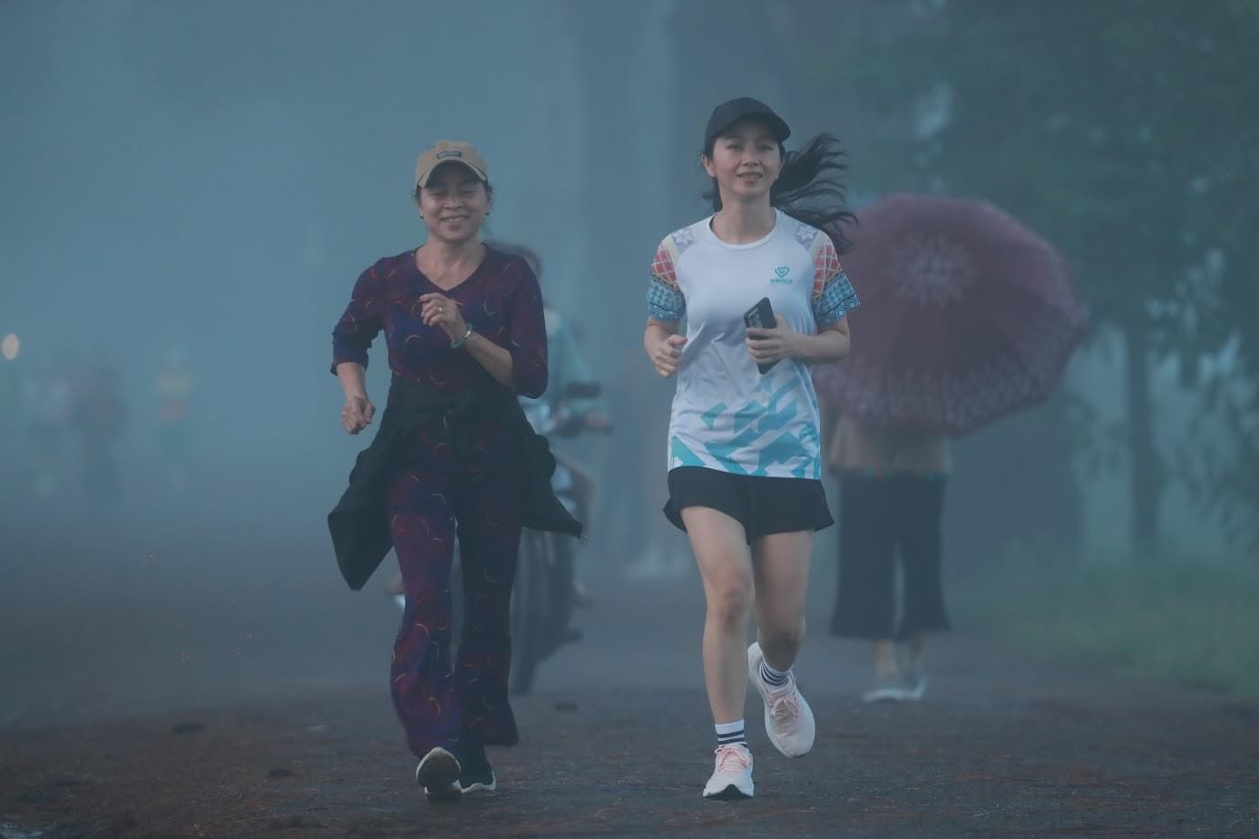 Chạy marathon tại Gia Lai.