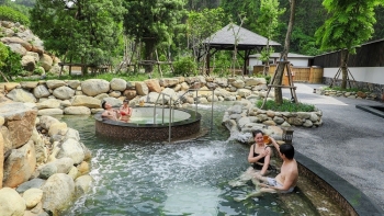 Miền Bắc đón không khí lạnh - thời điểm tắm khoáng nóng lý tưởng đã đến