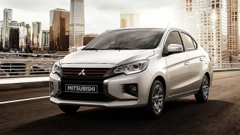 Mitsubishi Attrage: Ngoại hình nam tính, nội thất tiện nghi, giá hợp lý