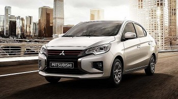 Mitsubishi Attrage: Ngoại hình nam tính, nội thất tiện nghi, giá hợp lý