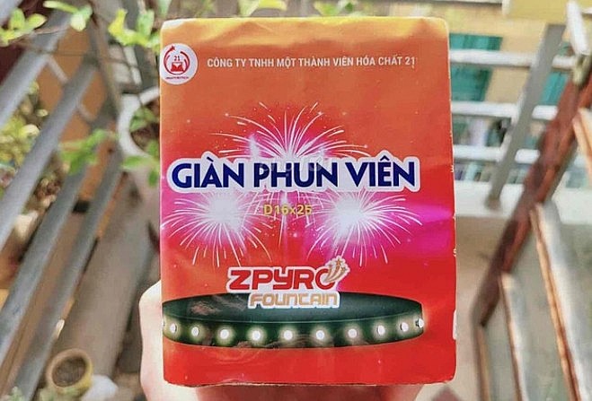 Sản phẩm pháo hoa Nhà máy Z121.