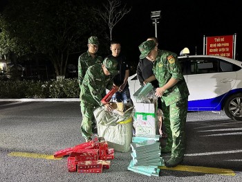 Đồn Biên phòng Trà Cổ quyết liệt truy bắt buôn lậu thuốc lá